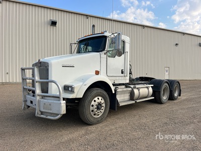 2015 Kenworth T800 6x4 T/A Day Cab Truck Tractor