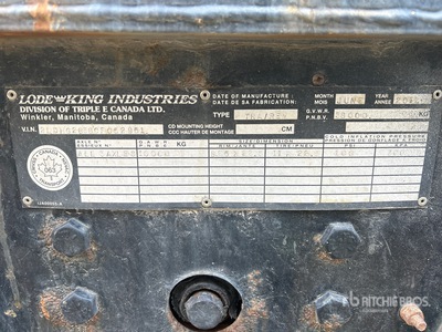 2012 Lode King B-Train Lead Grain Trailer