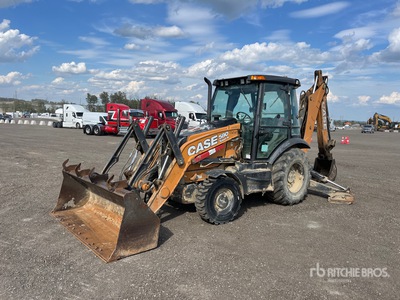 2017 Case 580 Super N 4x4 لودر خلفي