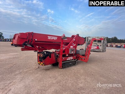 2008 Teupen LEO23GT Nacelle Araignee Spider ブームリフト (Inoperable)