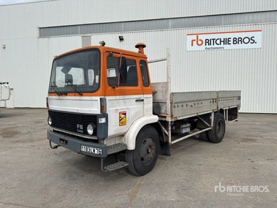 1984 Volvo F613 4x2 Camion Plateau Flatbed Truck