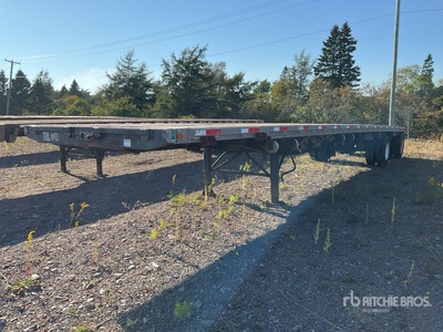 2000 Triple E 48 ft T/A Flatbed Trailer