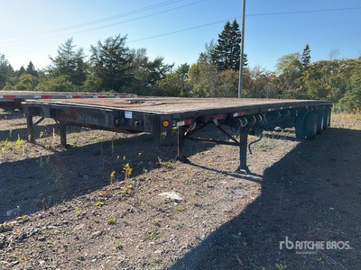 2000 Fontaine 48 ft Tri/A Flatbed Trailer