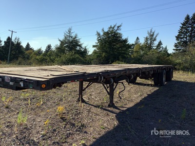 1999 BWS 48 ft T/A Flatbed Trailer