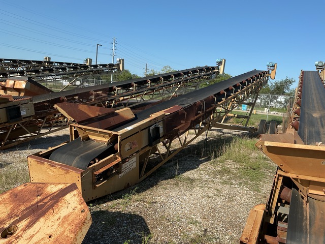 KPI-JCI 30 in x 60 ft Portable Transfer Conveyor