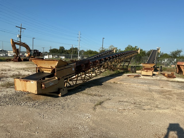 KPI-JCI 30 in x 100 ft Portable Transfer Conveyor