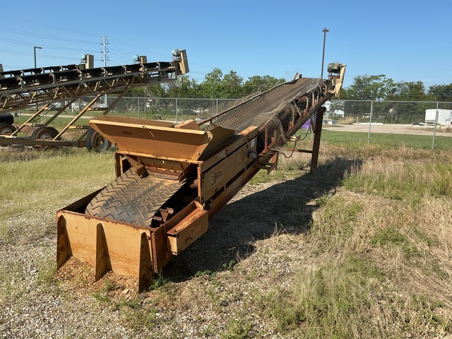 KPI-JCI 30 in x 30 ft Stationary Transfer Conveyor