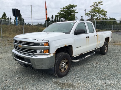 2017 Chevrolet Silverado 2500 HD 4x4 Extended Cab Pickup (Inoperable)