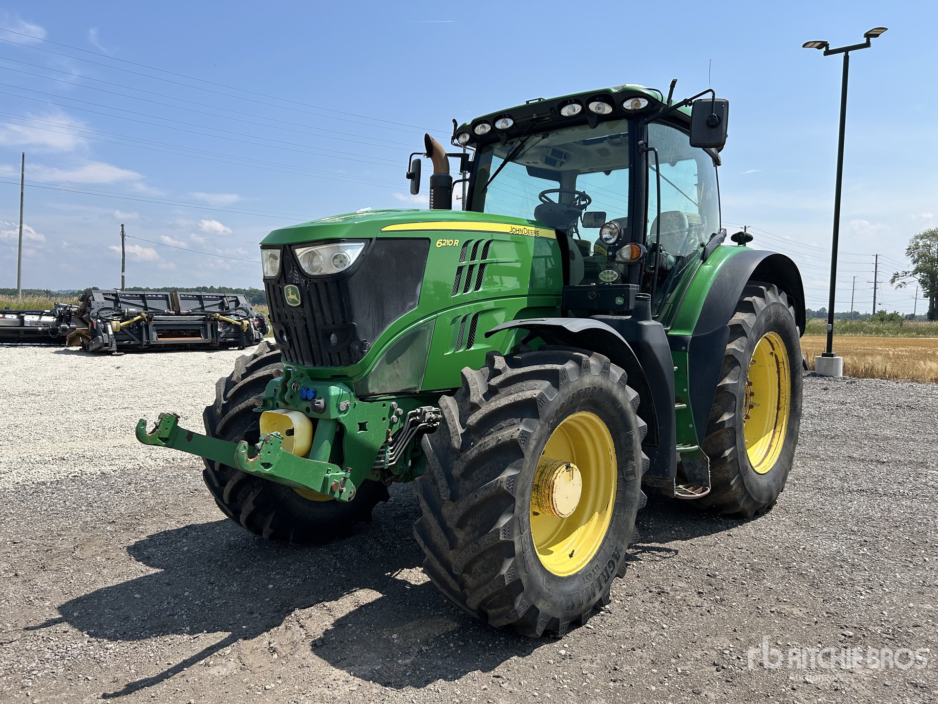 2013 John Deere 6210R 4WD Tractor