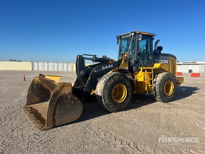 2017 John Deere 644 K Pala gommata