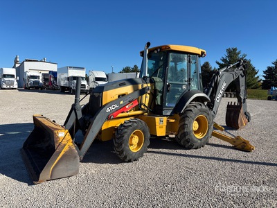 2015 John Deere 410L 4x4 Baggerlader
