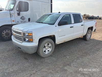 2014 Chevrolet Silverado 1500 4x4 Crew Cab Pick-up (Inoperable)