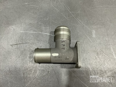Lockheed Martin 382881-1 Flange to Tube to Hose Tee