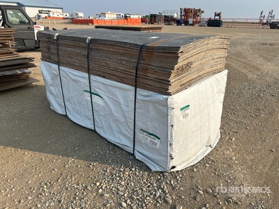 Quantity of 4 ft x 8 ft x 3/8 in Compensato