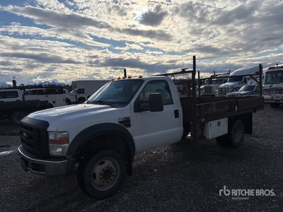 2008 Ford F-450 XL 4x2 Flatbed Truck