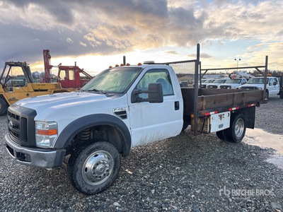 2008 Ford F-450 XL 4x2 Flatbed Truck