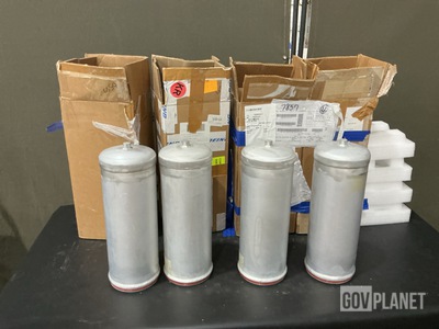 (4) Carleton Life Support Systems 1666632-1 Aircraft Element Filters