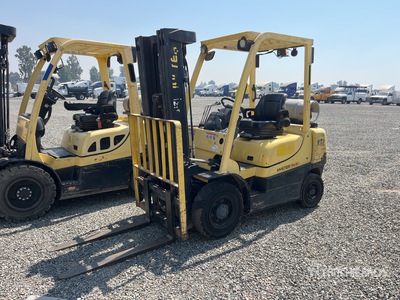 2018 Hyster H50XT 4500 lb Pneumatic Tire Wózek widłowy
