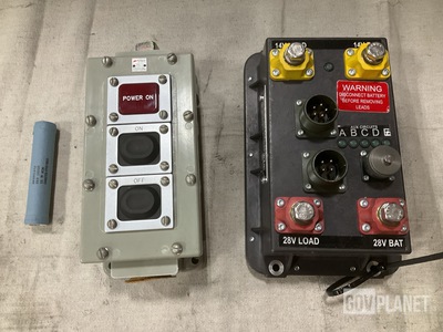 (1) Power Distribution Panel, (3) Switch Assemblies & Assorted Items