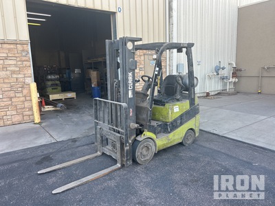 Clark C18CL 3500 lb Cushion Tire Forklift