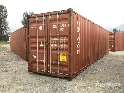 2009 40 ft High Cube Storage Container