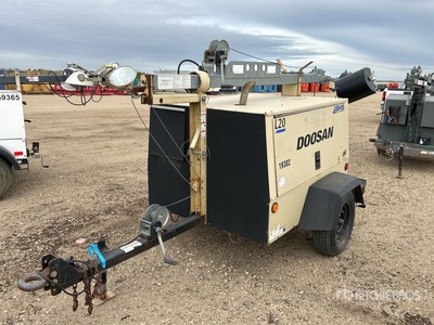 2012 Doosan L20-4MH を見 Light Tower