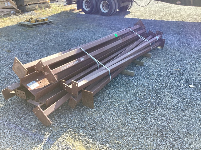 (15) Assorted Metal Support Sections & Beams
