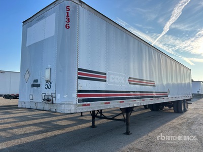 2001 Trailmobile 53 ft x 102 in T/A Van Trailer