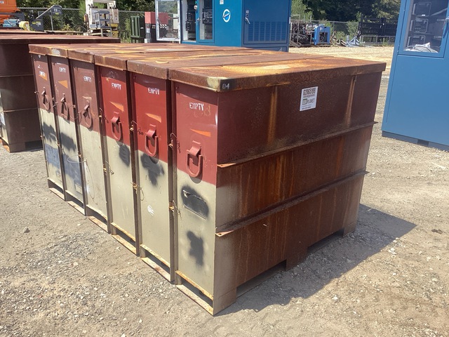 (6) JMC CNU-332A/E 30mm Ammunition Storage Containers (6) JMC CNU-332A/E 30mm Ammunition Storage Containers