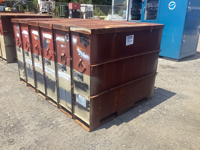 (6) JMC CNU-332A/E 30mm Ammunition Storage Containers (6) JMC CNU-332A/E 30mm Ammunition Storage Containers