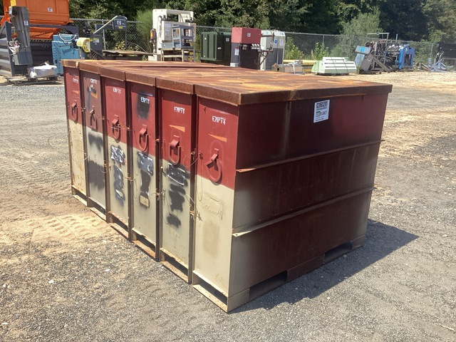 (6) JMC CNU-332A/E 30mm Ammunition Storage Containers (6) JMC CNU-332A/E 30mm Ammunition Storage Containers