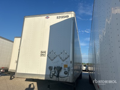 2013 Utility 53 ft x 102 in T/A Van Trailer
