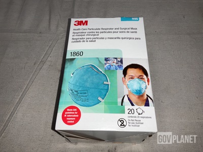 (135) Cases of 3M 1860 N95 Respirator Surgical Masks