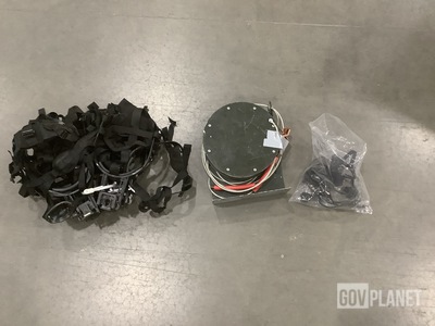 (3) Headsets, (10) Headset Assemblies, (2) Cable Retractors & Assorted Items