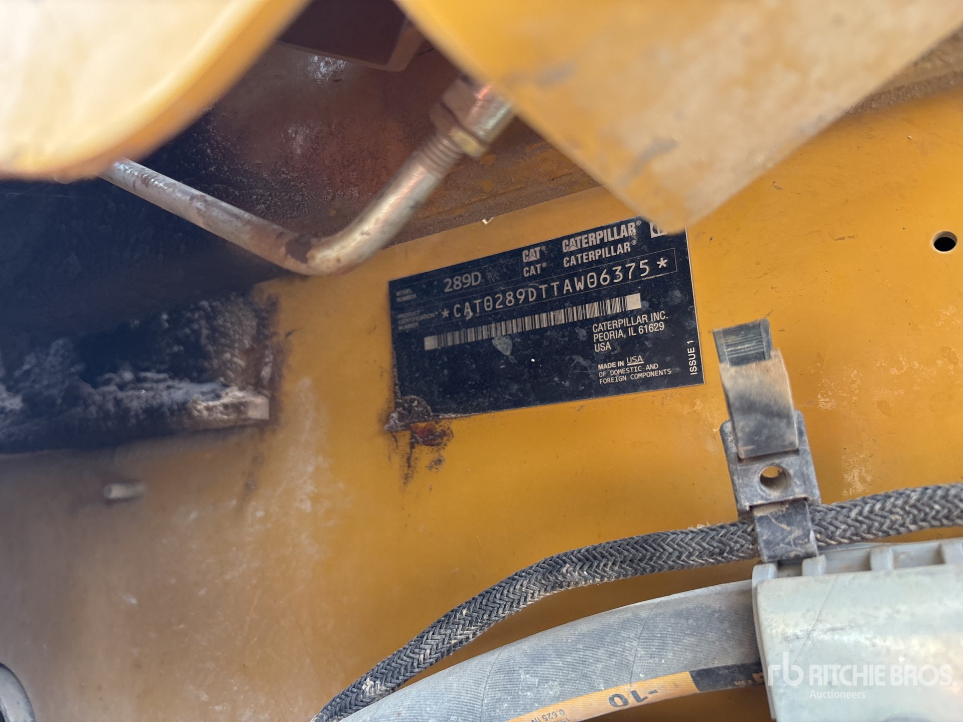 2017 Cat 289D Compact Track Loader (Inoperable)