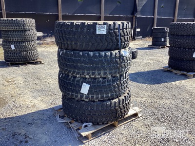 (4) Goodyear 395/85R20 Tires
