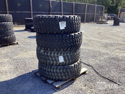 (4) Goodyear 395/85R20 Tires