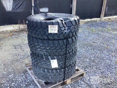 (4) BF Goodrich 37X12.50R16.5LT Tires