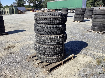 (5) Goodyear 37x12.50R16.5LT Tires