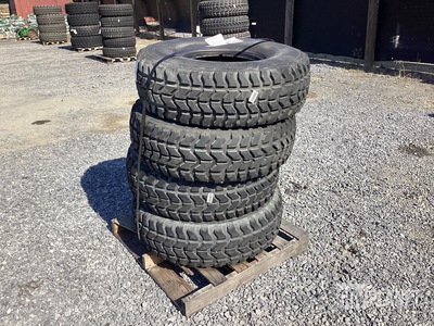(4) Goodyear 37x12.50R16.5LT