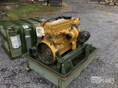 Cat 3126 7.2L Turbo Diesel Engine w/Container
