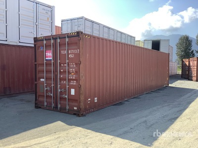 40 ft High Cube Contenedor de almacenamiento