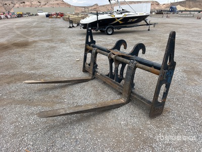 60 in Forche per pala gommata - Fits Cat 950