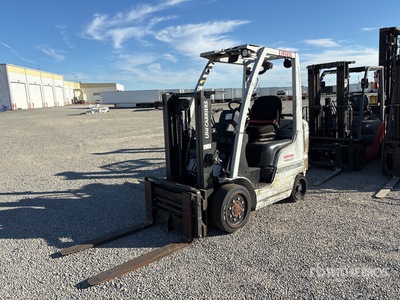 2013 Nissan CF40LP 4000 lb Cushion Tire Gabelstapler