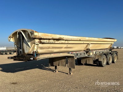 2018 Cross Country 37 ft Tri/A Side Dump Trailer
