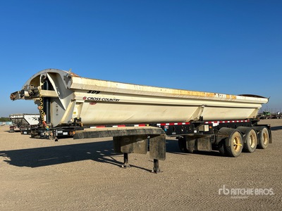2018 Cross Country 37 ft Tri/A Side Dump Trailer