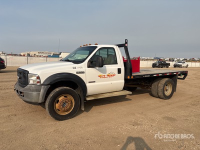 2006 Ford F-550 XL 4x4 Flatbed Truck