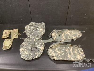 (113) Ammunition Magazine Pockets, (84) Sustainment Pouches & Assorted Items