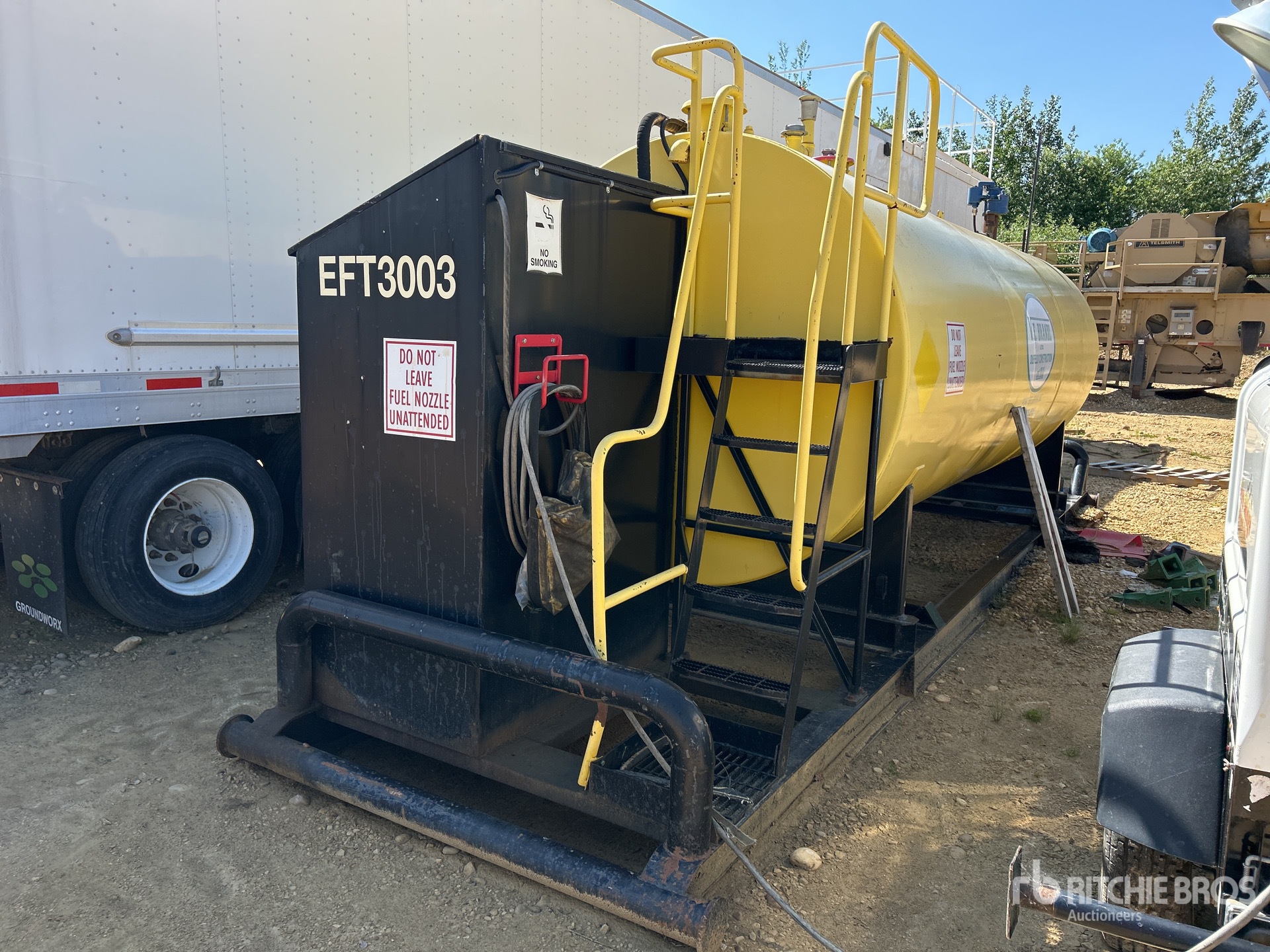 2006 Tidy tank 13200 L Skid Mounted Steel Diesel Tanque de combustible