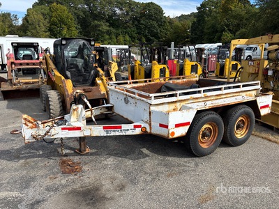 1992 Butler 8.5 ft T/A Utility Trailer